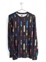 Термобелье кофта Burton MB MDWT CREW HISTORY OF SB BLACK