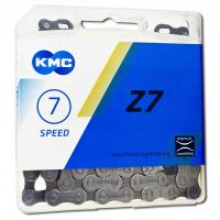 Цепь KMC  Z7, 7,3-7,5 мм (7 скоростей), 116 зв.