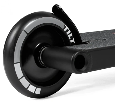 Трюковой самокат Tilt Contact (черный / хром / коричневый) от магазина Адреналин