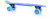Скейтборд пластиковый TEMPISH Buffy T Blue Скейтборд пластиковый TEMPISH Buffy T Blue