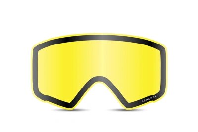 Горнолыжные очки со сменной линзой ASHBURY ARROW Shortstop (GOLD MIRROR LENS/YELLOW SPARE) от магазина Адреналин