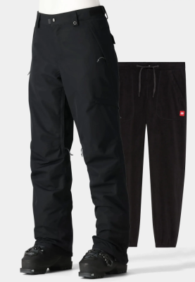 Сноубордические штаны женские 686 WMNS SMARTY 3-IN-1 CARGO PANT BLACK