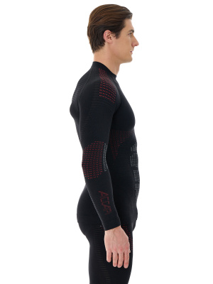Термобелье Accapi кофта длинный рукав Synergy Black/Red от магазина Адреналин