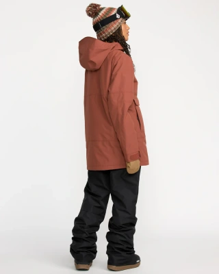 Сноубордическая женская куртка VOLCOM QC CRUISER INS PARKA Henna от магазина Адреналин