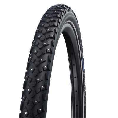 Велопокрышка зимняя шипы SCHWALBE 28"х 1.35" (700*35С) MARATHON WINTER PLUS (240шипов) Perf
