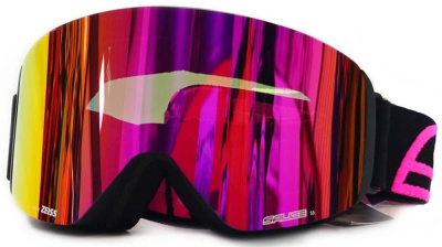 Очки горнолыжные со сменной МАГНИТНОЙ линзой Salice 109DARWF Black/Fuchsia/Darw Irex S1,S3 