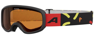 Очки горнолыжные детские ALPINA Carvy 3.0 XS Red Matt/Orange S2 