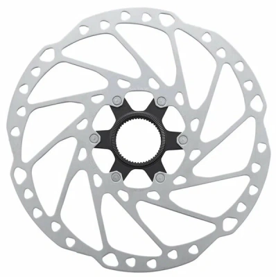 Тормозной диск Shimano, RT64, 203мм, C.Lock, с стоп. кольцом внешн. шлицы