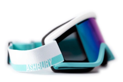Горнолыжные очки со сменной линзой ASHBURY BLACKBIRD MIRAMAR (TEAL MIRROR LENS/YELLOW SPARE) от магазина Адреналин