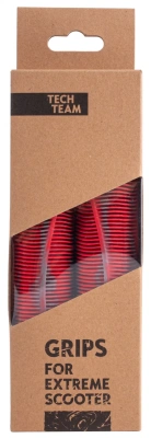 Грипсы для трюкового самоката TechTeam  Fish 170 mm  grey/red от магазина Адреналин