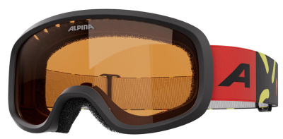 Очки горнолыжные детские ALPINA Carvy 3.0 XS Red Matt/Orange S2  от магазина Адреналин