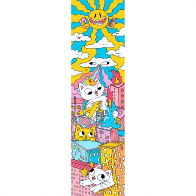 Шкурка Комета для ТРЮКОВОГО самоката Котята