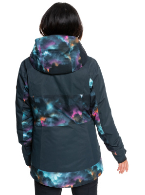 Сноубордическая куртка Ж ROXY Presence Parka TRUE BLACK PENSINE