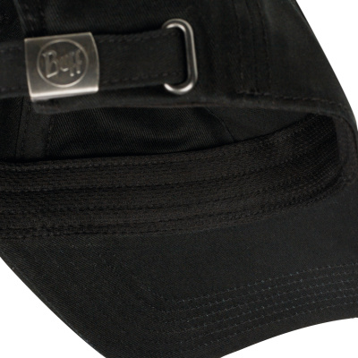 Кепка Buff Baseball Cap Solid Solid Black