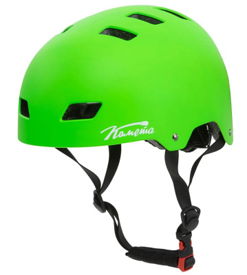 Шлем Комета для трюковых самокатов Интегра Зеленый 