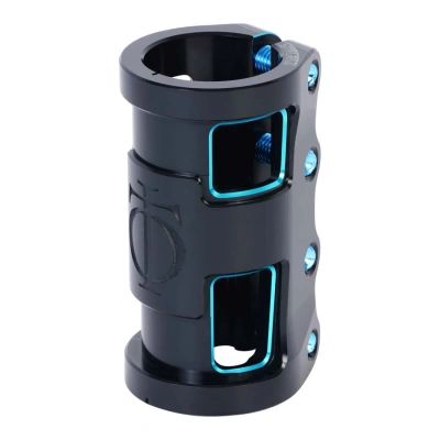 Зажим (хомут) для трюкового самоката Oath Carcass SCS (черный / голубой) от магазина Адреналин