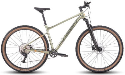 Велосипед горный HAGEN 4.8, 2025, колесо 29, походный зеленый, металлик