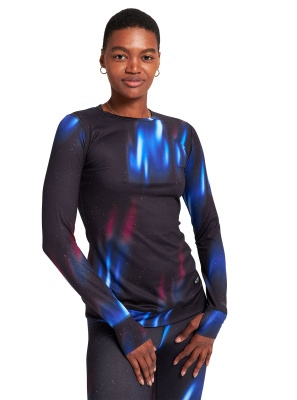 Термобелье кофта женская Burton WB MDWT CREW LUMENS