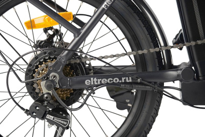 Электровелосипед Eltreco Flex UP  синий матовый  от магазина Адреналин