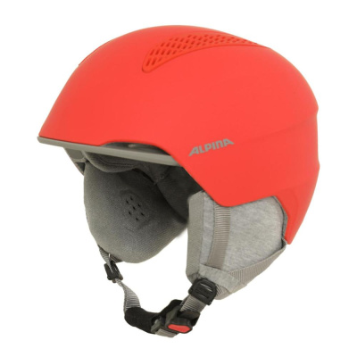 Детский горнолыжный шлем Alpina Grand Jr Pumpkin-Orange Matt