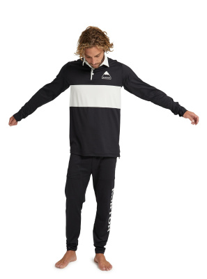 Термобелье Burton ПОЛО М MDWT RUGBY TRUBLK/STOWHT