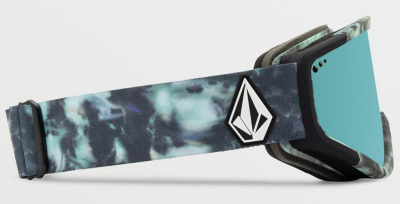 Очки горнолыжные со сменной линзой VOLCOM  ATTUNGA SPRITZ/BLACK ICE CHROME Lens/DARK GREY bonus lens от магазина Адреналин