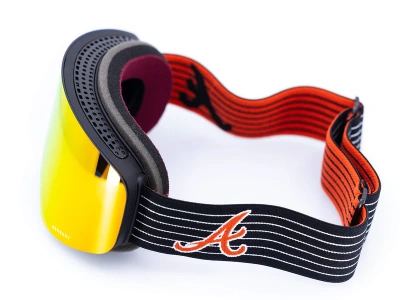 Горнолыжные очки со сменной линзой на магнитах ASHBURY HORNET DAKOTA (RED MIRROR/YELLOW) от магазина Адреналин