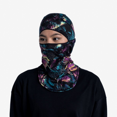 Маска (балаклава) BUFF  Thermonet Balaclava Pur3 Black Маска (балаклава) BUFF  Thermonet Balaclava Pur3 Black