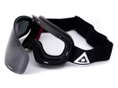 Горнолыжные очки со сменной линзой на магнитах ASHBURY HORNET DAKOTA (RED MIRROR/YELLOW) от магазина Адреналин