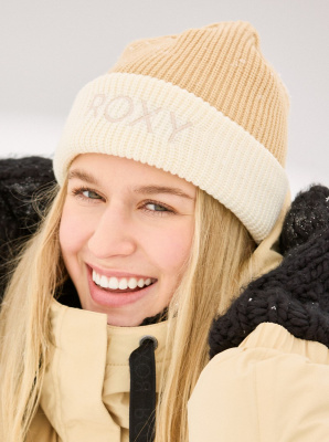 Картинка Шапка ROXY FREJA Beanie PEBBLE от магазина Адреналин Шапка ROXY FREJA Beanie PEBBLE от магазина Адреналин