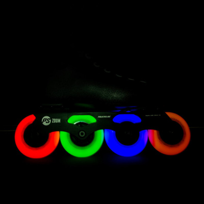Комплект колес для роликов POWERSLIDE Neons 80/85A 4-pack Blue от магазина Адреналин