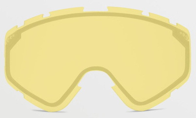 Очки горнолыжные со сменной линзой VOLCOM  ATTUNGA KHAKIEST/SAND PINK CHROME Lens/YELLOW bonus lens от магазина Адреналин