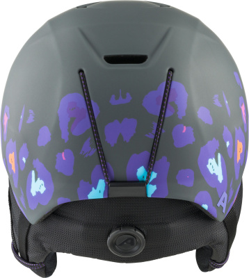 Детский горнолыжный шлем Alpina Brix Junior Midnight-Grey Leo Matt от магазина Адреналин