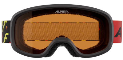 Очки горнолыжные детские ALPINA Carvy 3.0 XS Red Matt/Orange S2  от магазина Адреналин