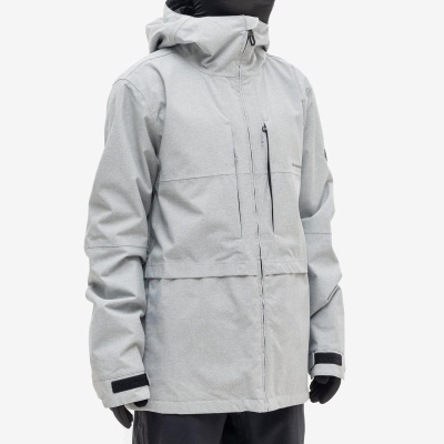 Сноубордическая куртка 686 MNS SMARTY 3-IN-1 FORM JACKET LIMESTONE DOBBY TEXTURE от магазина Адреналин